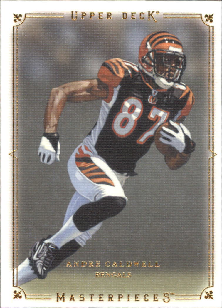 2008 UD Masterpieces #18 Andre Caldwell RC