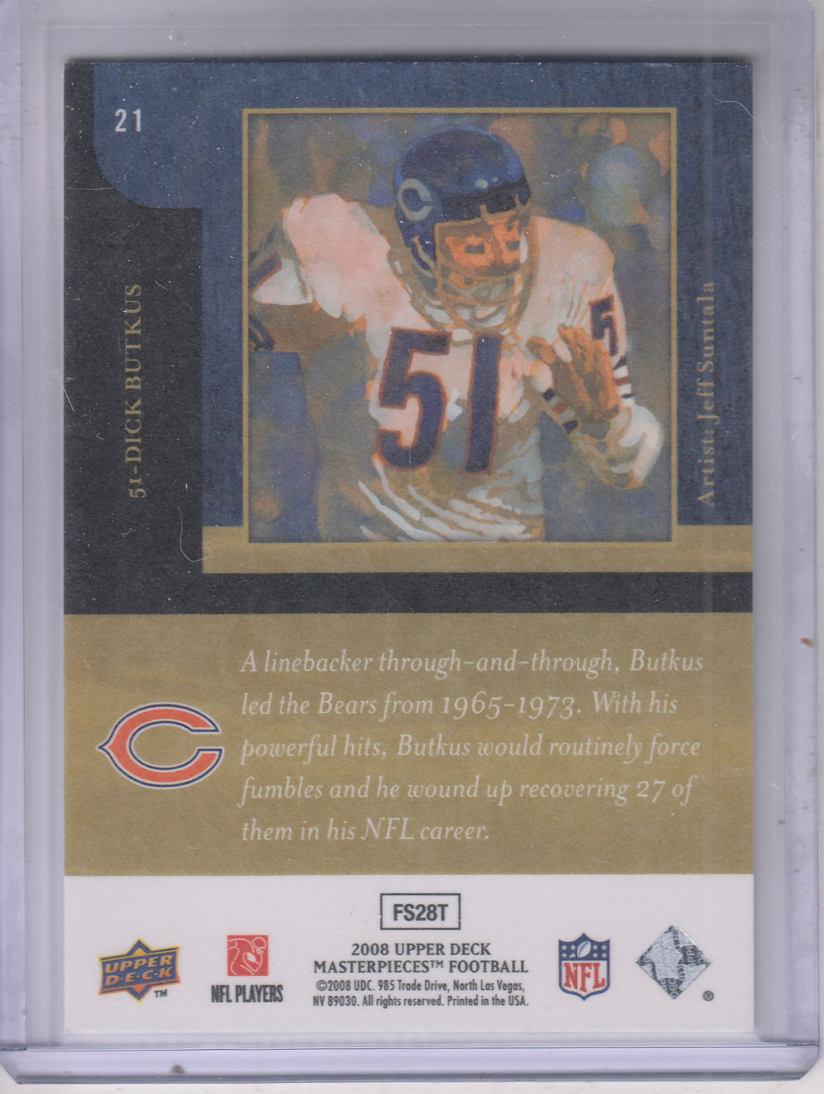 2008 Masterpieces (Upper Deck) Football "Main Set" Cards #1 to #110 - Picture 43 of 185