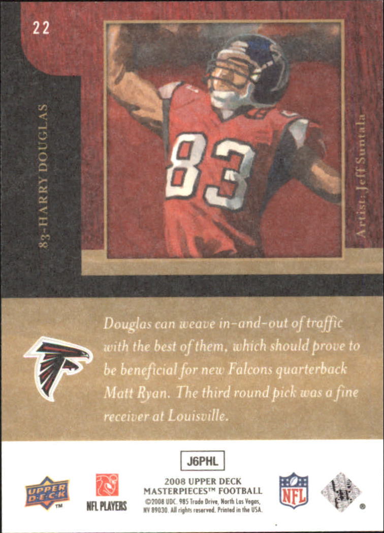 2008 Masterpieces (Upper Deck) Football "Main Set" Cards #1 to #110 - Picture 45 of 185