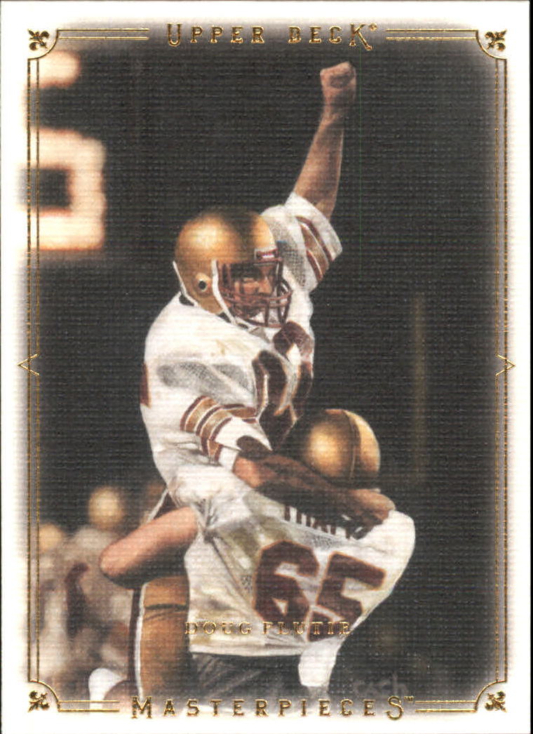 2008 Masterpieces (Upper Deck) Football "Main Set" Cards #1 to #110 - Picture 52 of 185