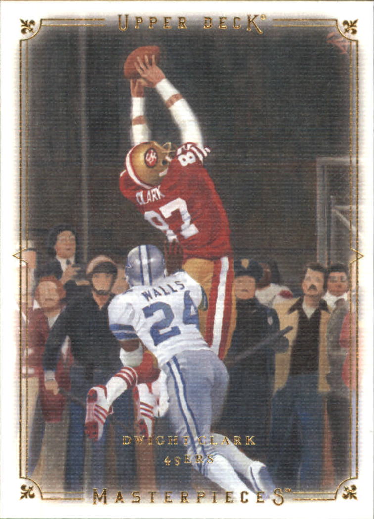 2008 Masterpieces (Upper Deck) Football "Main Set" Cards #1 to #110 - Picture 56 of 185