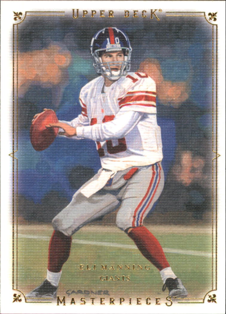 2008 Masterpieces (Upper Deck) Football "Main Set" Cards #1 to #110 - Picture 62 of 185