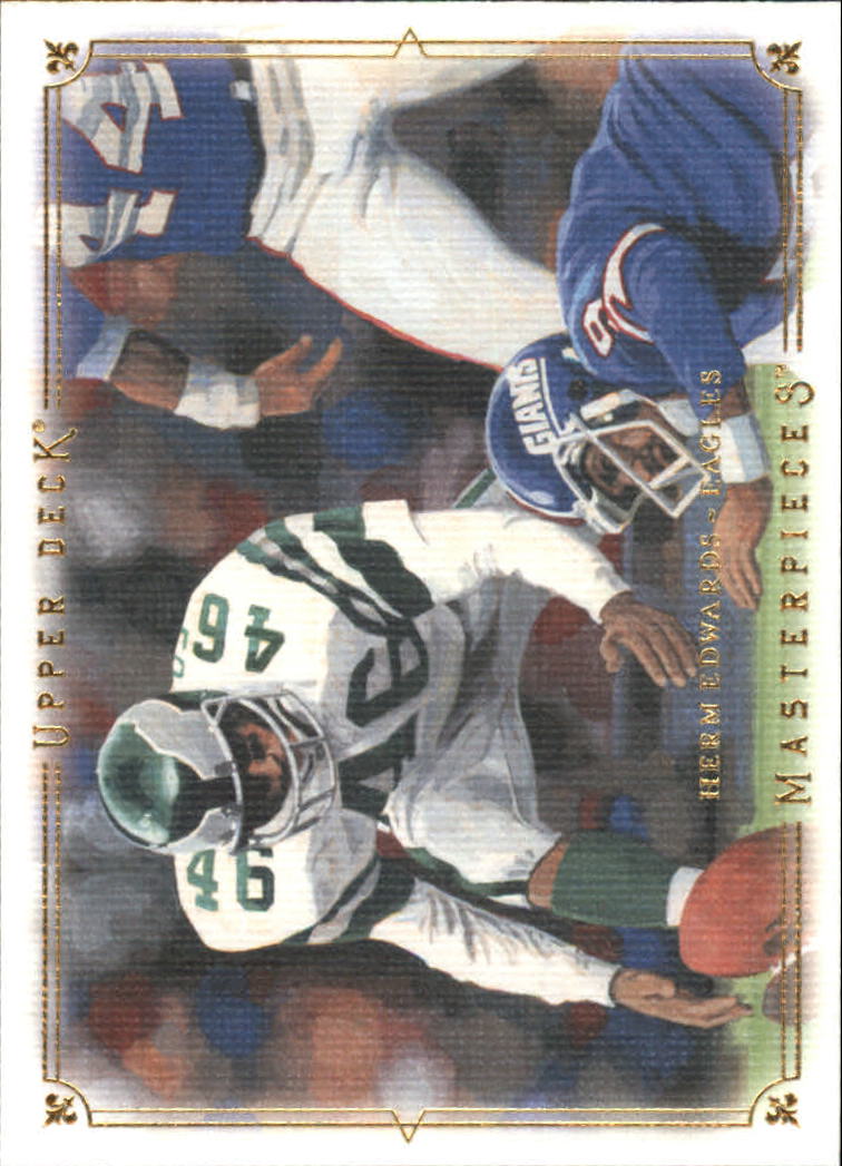 2008 Masterpieces (Upper Deck) Football "Main Set" Cards #1 to #110 - Picture 78 of 185