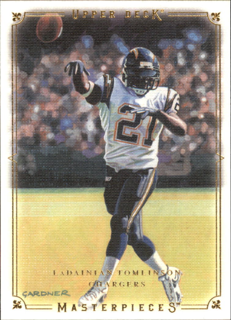 2008 Masterpieces (Upper Deck) Football "Main Set" Cards #1 to #110 - Picture 112 of 185