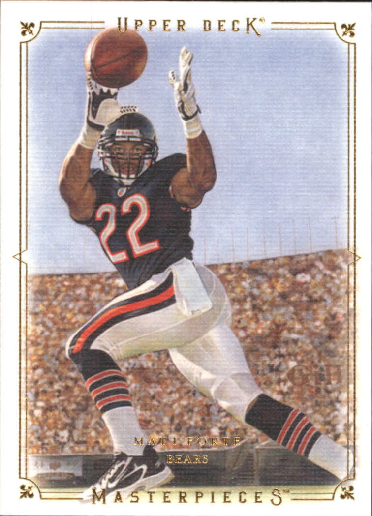 2008 Masterpieces (Upper Deck) Football "Main Set" Cards #1 to #110 - Picture 124 of 185