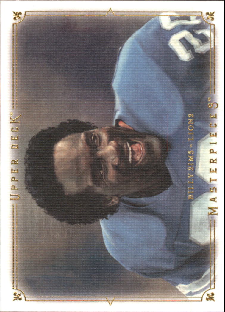2008 Masterpieces (Upper Deck) Football "Main Set" Cards #1 to #110 - Picture 146 of 185