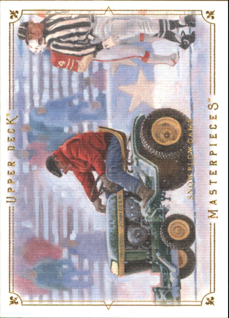 2008 Masterpieces (Upper Deck) Football "Main Set" Cards #1 to #110 - Picture 152 of 185