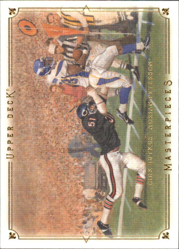 2008 Masterpieces (Upper Deck) Football "Main Set" Cards #1 to #110 - Picture 174 of 185