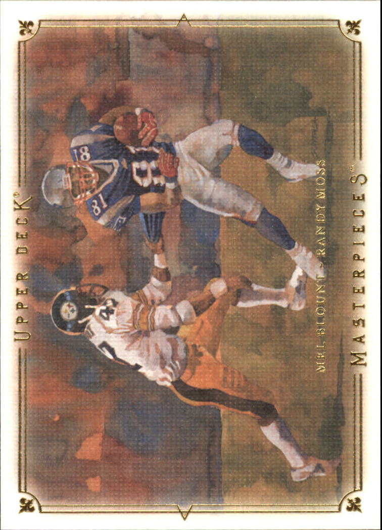2008 Masterpieces (Upper Deck) Football "Main Set" Cards #1 to #110 - Picture 176 of 185