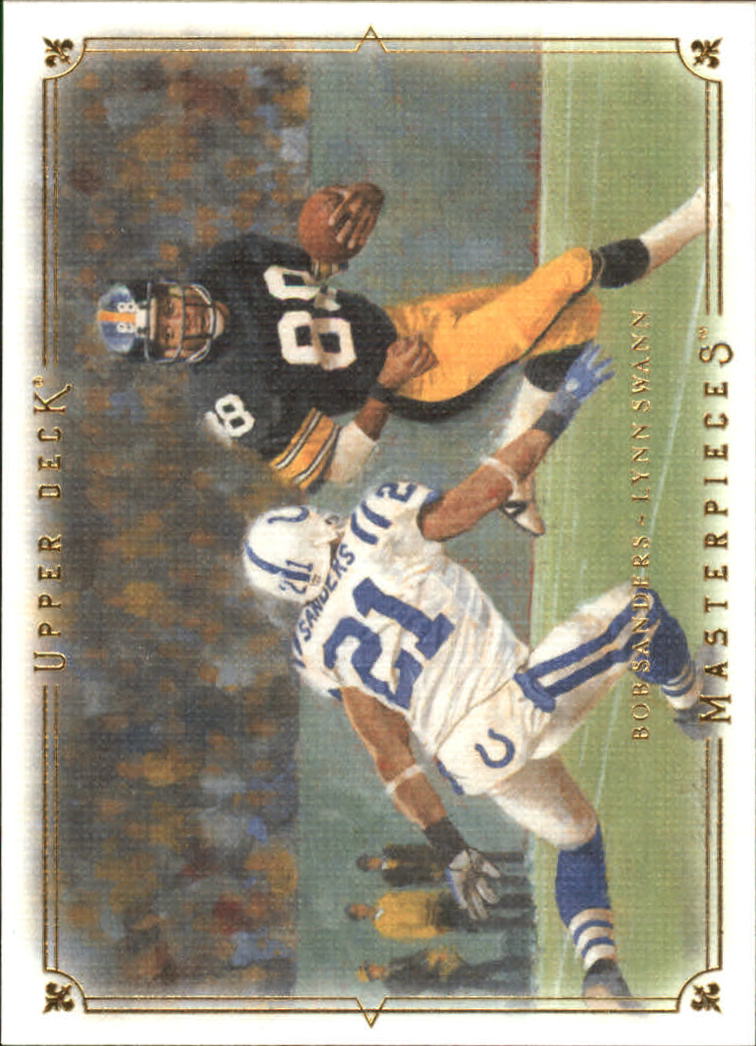 2008 Masterpieces (Upper Deck) Football "Main Set" Cards #1 to #110 - Picture 178 of 185