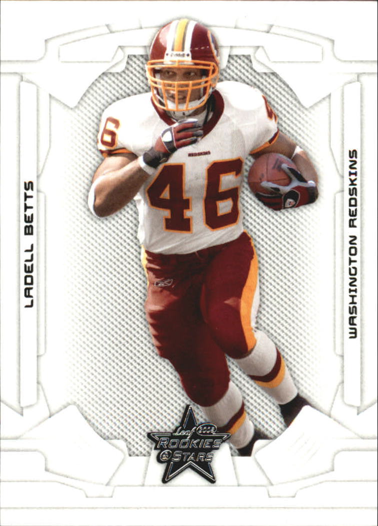 2008 Leaf Rookies and Stars #100 Ladell Betts