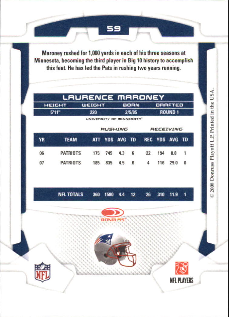 B2874- 2008 Leaf Rookies and Stars Longevity FB -You Pick- 15+ FREE US SHIP - Picture 100 of 281