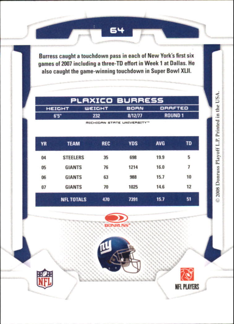 B2874- 2008 Leaf Rookies and Stars Longevity FB -You Pick- 15+ FREE US SHIP - Picture 108 of 281