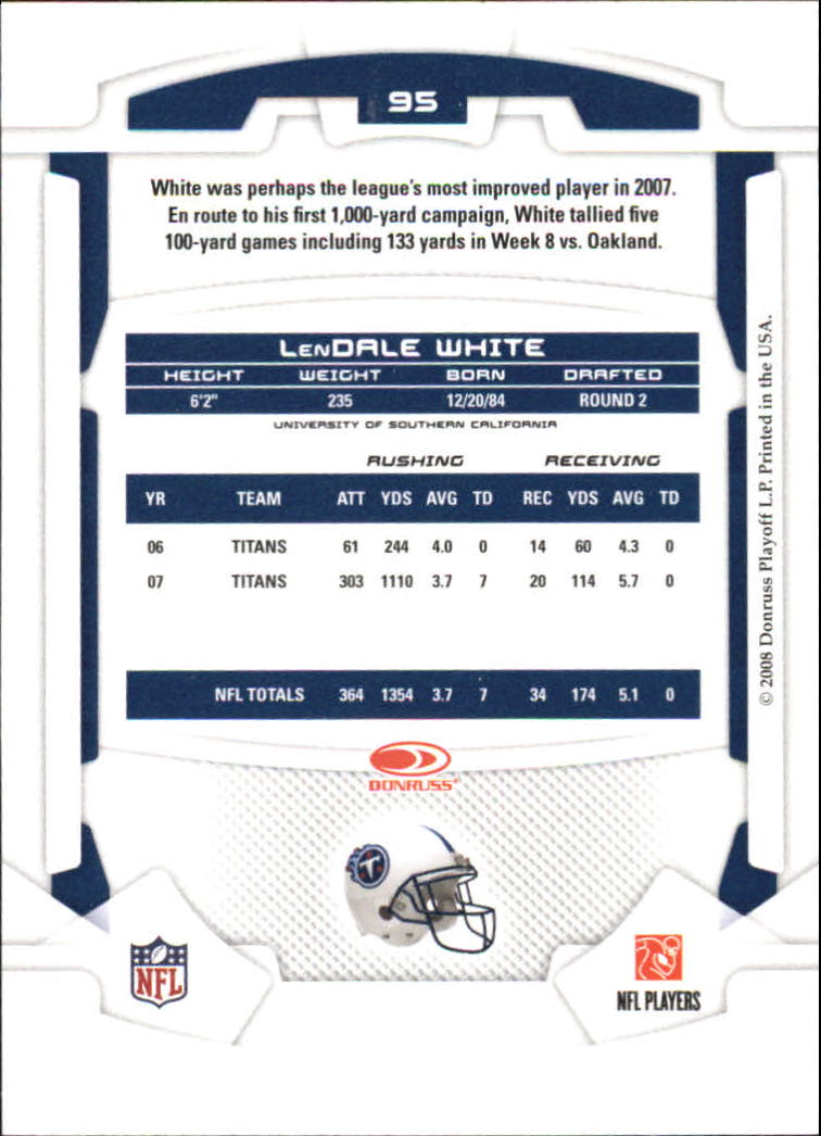 B2874- 2008 Leaf Rookies and Stars Longevity FB -You Pick- 15+ FREE US SHIP - Picture 158 of 281