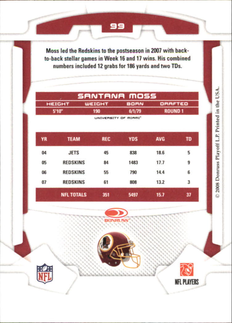 B2874- 2008 Leaf Rookies and Stars Longevity FB -You Pick- 15+ FREE US SHIP - Picture 166 of 281