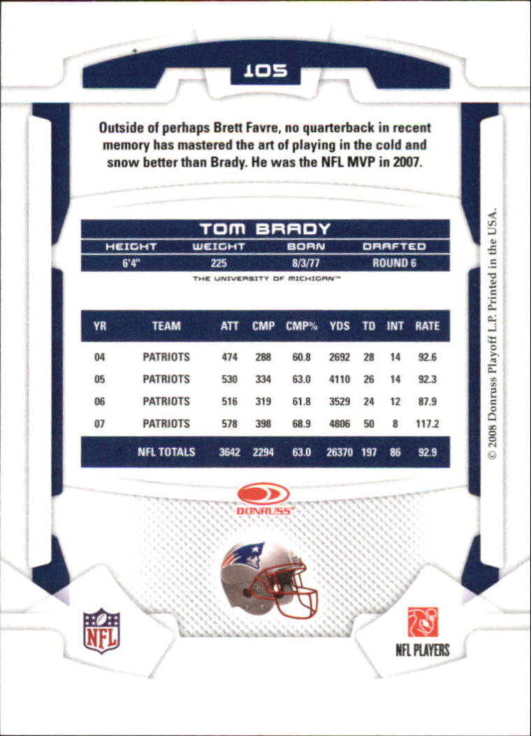 B2874- 2008 Leaf Rookies and Stars Longevity FB -You Pick- 15+ FREE US SHIP - Picture 172 of 281