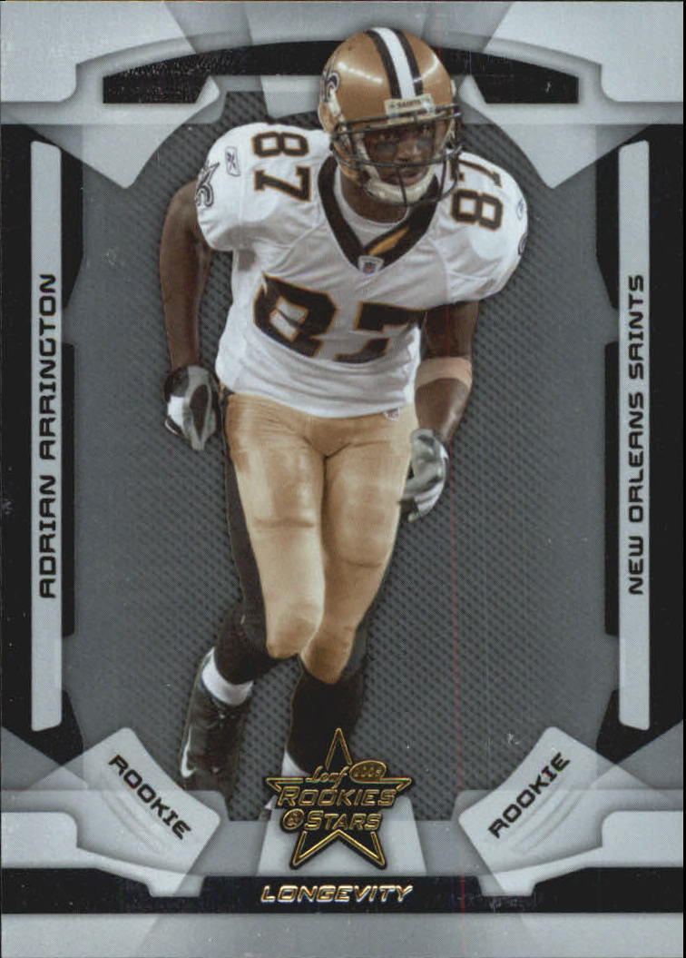 B2874- 2008 Leaf Rookies and Stars Longevity FB -You Pick- 15+ FREE US SHIP - Picture 181 of 281