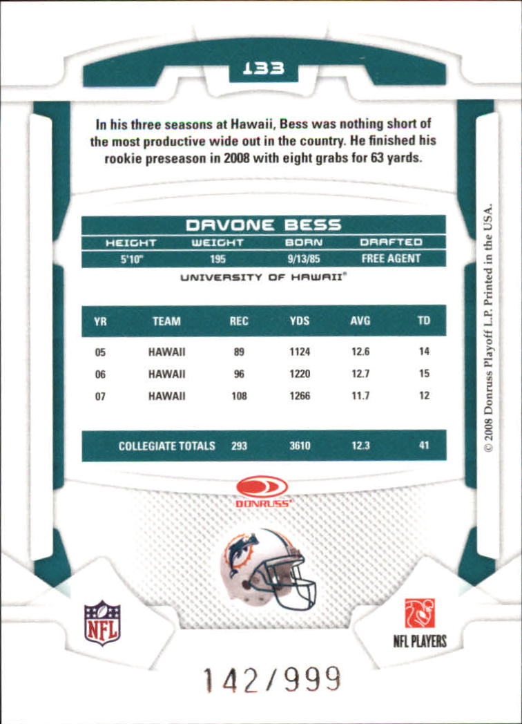 B2874- 2008 Leaf Rookies and Stars Longevity FB -You Pick- 15+ FREE US SHIP - Picture 192 of 281