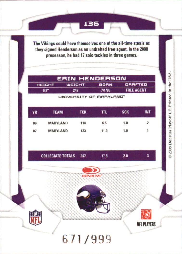 B2874- 2008 Leaf Rookies and Stars Longevity FB -You Pick- 15+ FREE US SHIP - Picture 194 of 281
