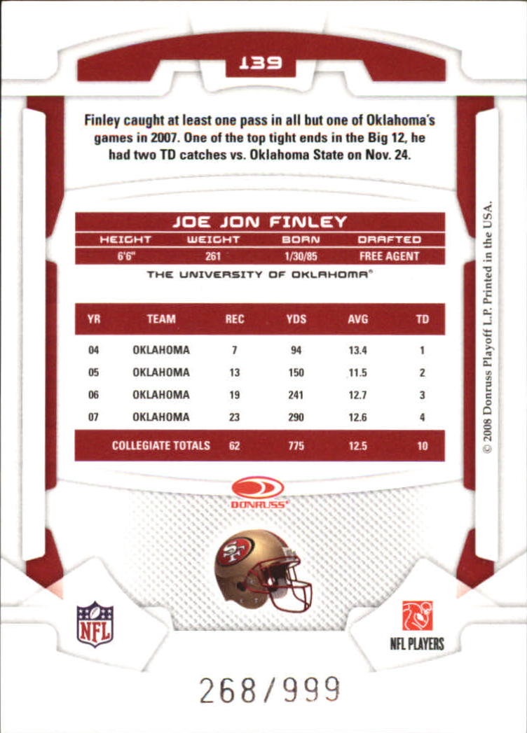 B2874- 2008 Leaf Rookies and Stars Longevity FB -You Pick- 15+ FREE US SHIP - Picture 198 of 281