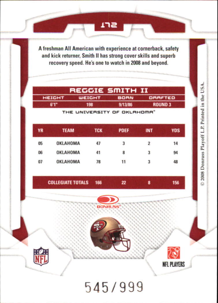 B2874- 2008 Leaf Rookies and Stars Longevity FB -You Pick- 15+ FREE US SHIP - Picture 214 of 281