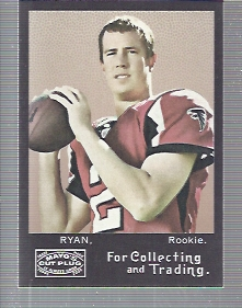 2008 Topps Mayo #276 Matt Ryan SP RC Rookie Card. rookie card picture