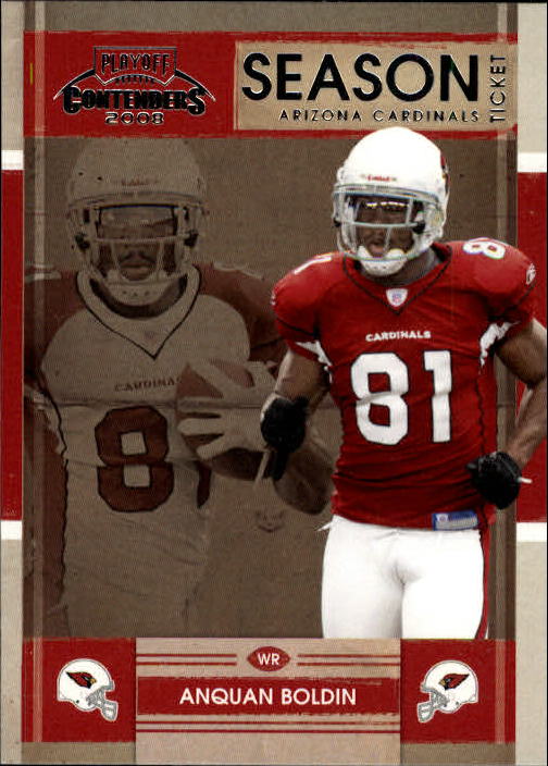 2008 Playoff Contenders #3 Anquan Boldin