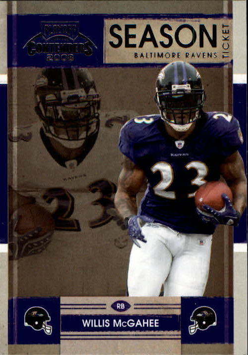 2008 Playoff Contenders #8 Willis McGahee