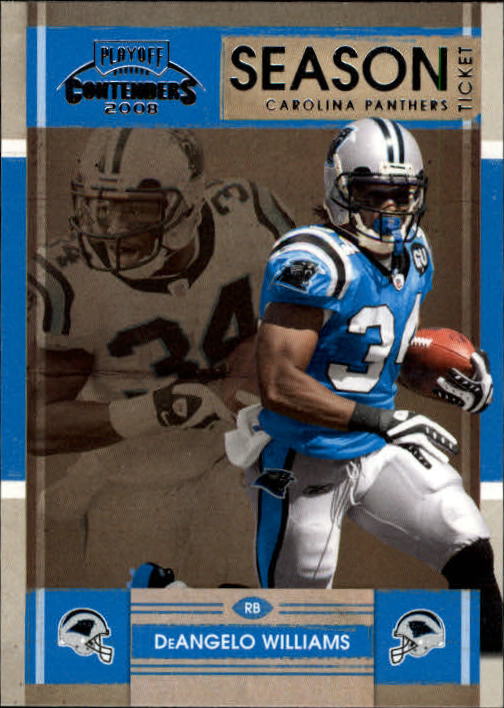 2008 Playoff Contenders #15 DeAngelo Williams