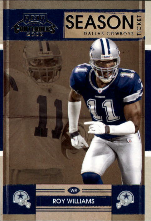 2008 Playoff Contenders #35 Roy Williams WR