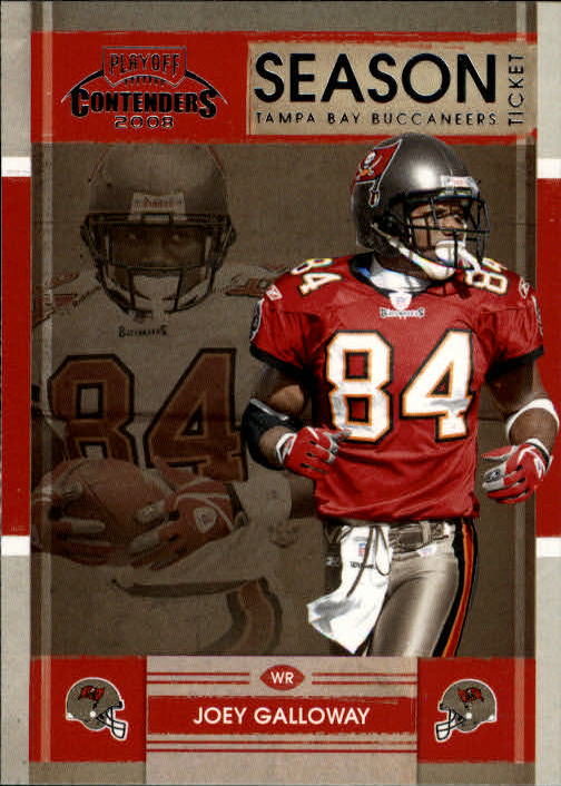 2008 Playoff Contenders #94 Joey Galloway