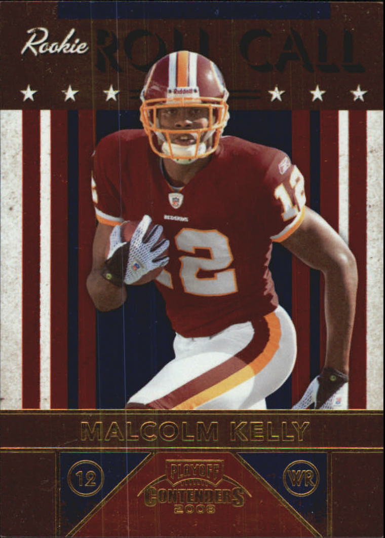 2008 Playoff Contenders Rookie Roll Call #19 Malcolm Kelly