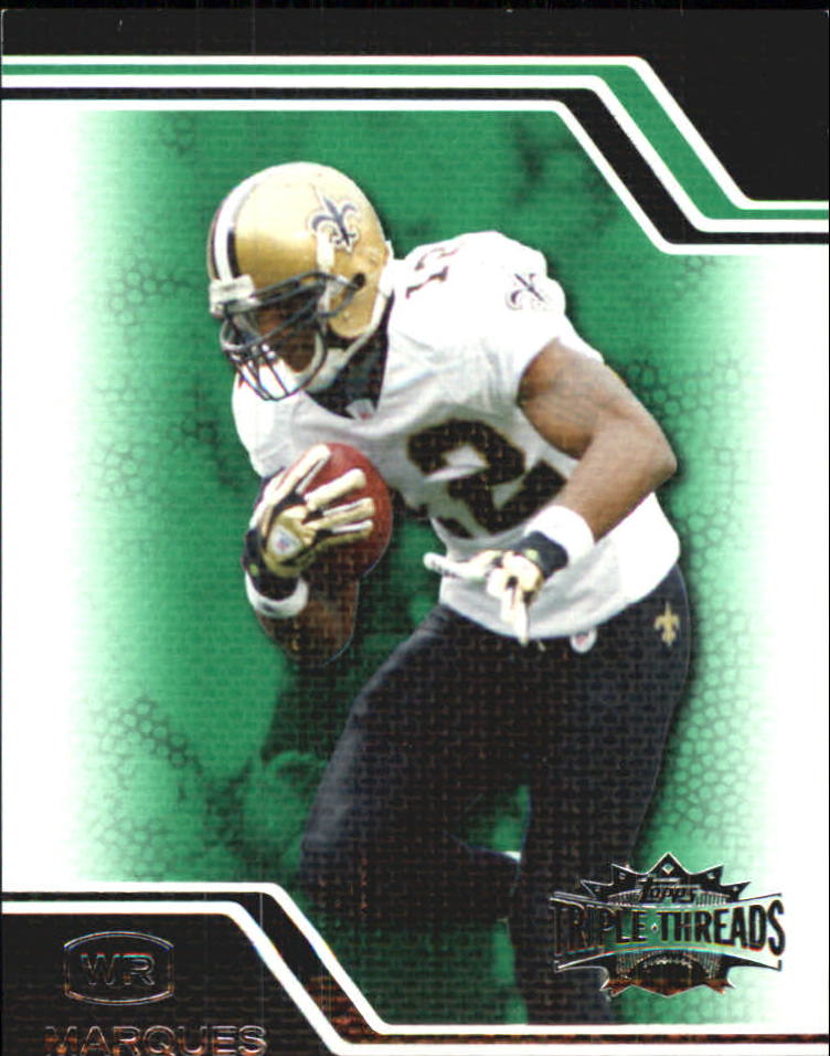 2008 Topps Triple Threads Emerald #63 Marques Colston