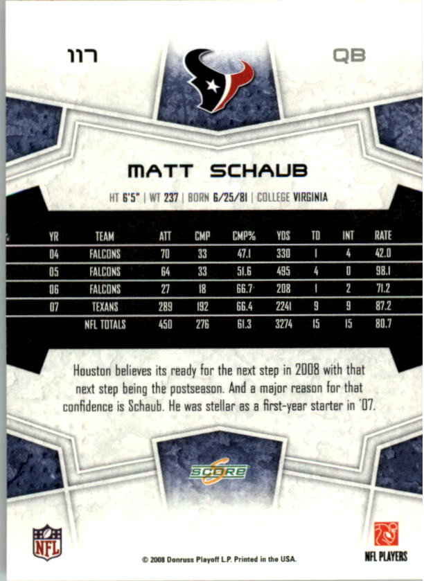 B5623- 2008 Score Super Bowl XLIII FB Cards 1-250 -You Pick- 15+ FREE US SHIP