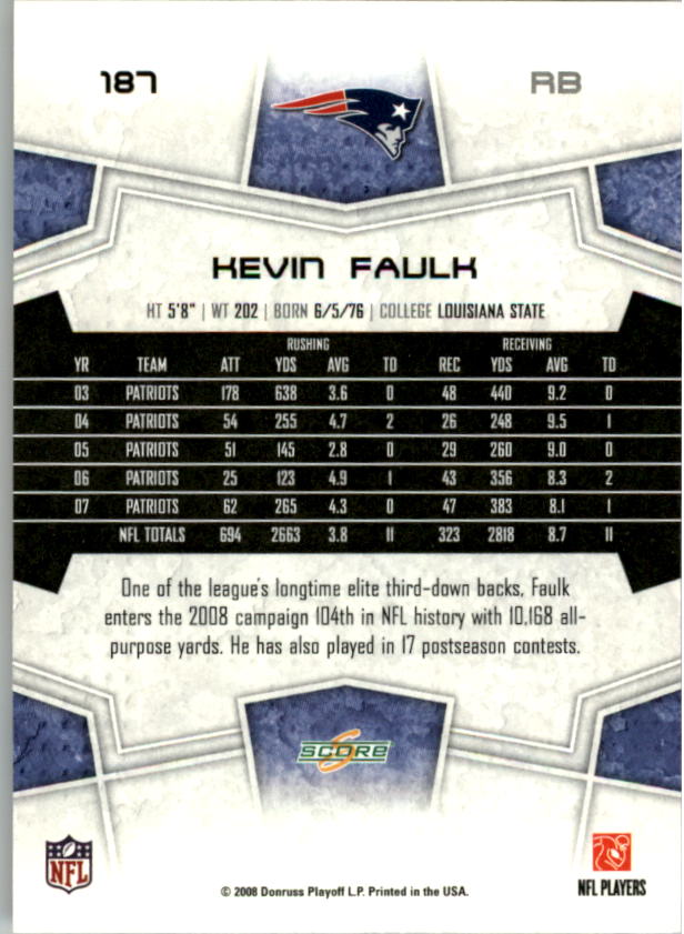 B5623- 2008 Score Super Bowl XLIII FB Cards 1-250 -You Pick- 15+ FREE US SHIP