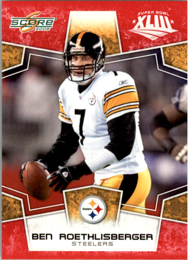 B5623- 2008 Score Super Bowl XLIII FB Cards 1-250 -You Pick- 15+ FREE US SHIP