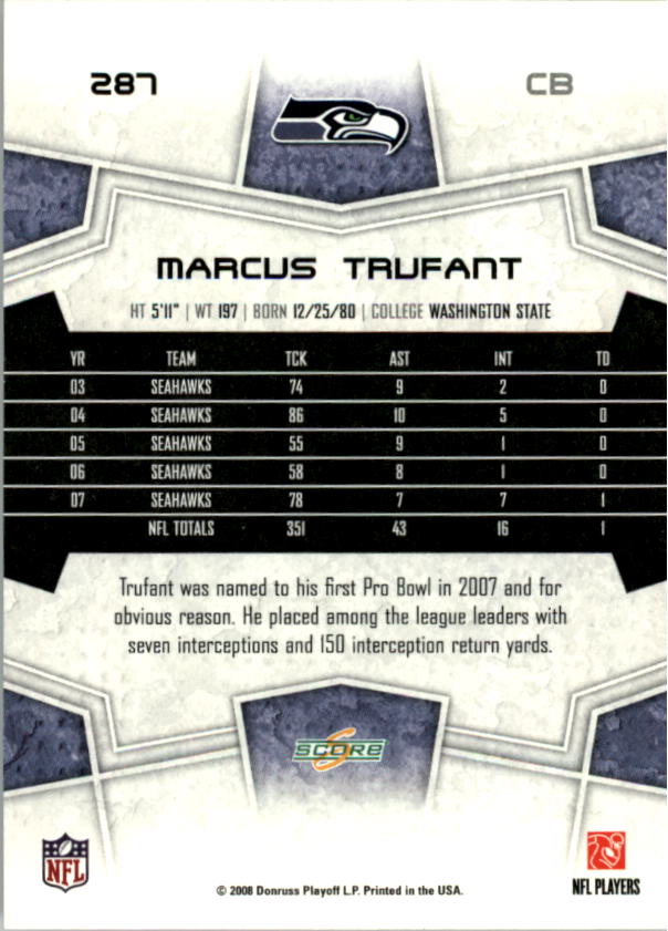 B5623- 2008 Score Super Bowl XLIII FB #s 251-440 -You Pick- 15+ FREE US SHIP - Picture 69 of 355