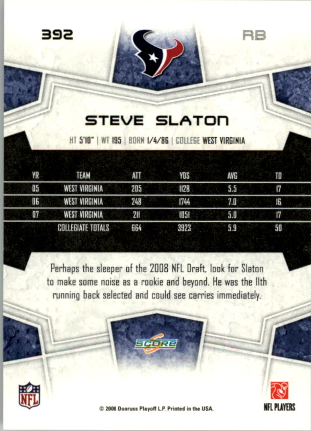B5623- 2008 Score Super Bowl XLIII FB #s 251-440 -You Pick- 15+ FREE US SHIP - Picture 269 of 355