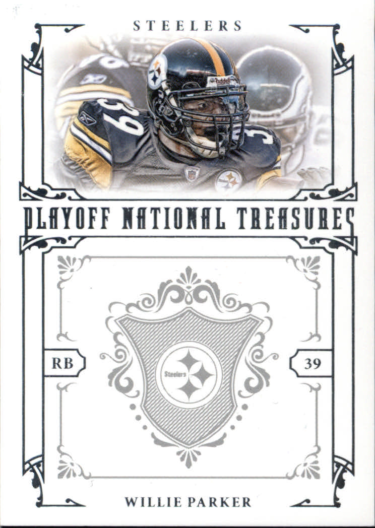 2008 Playoff National Treasures #4 Willie Parker