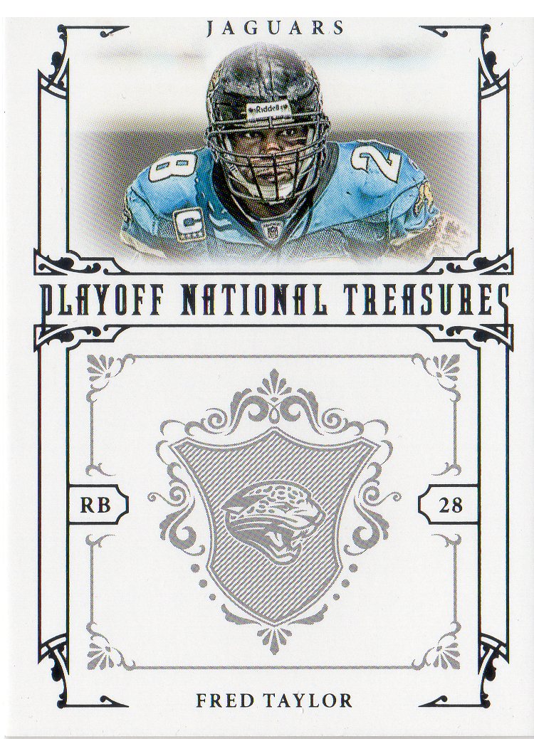 2008 Playoff National Treasures #6 Fred Taylor