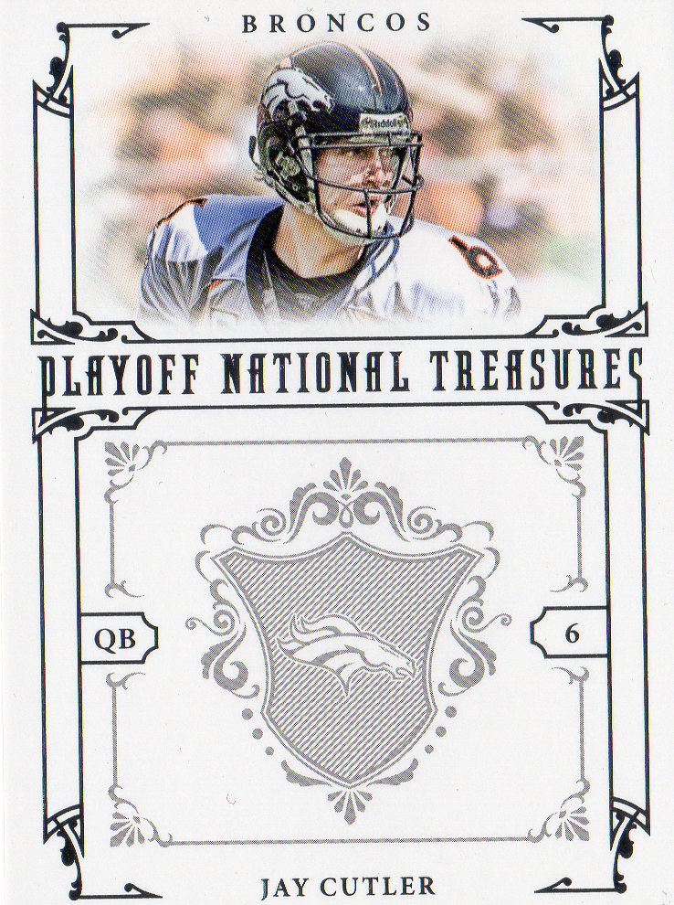2008 Playoff National Treasures #21 Jay Cutler