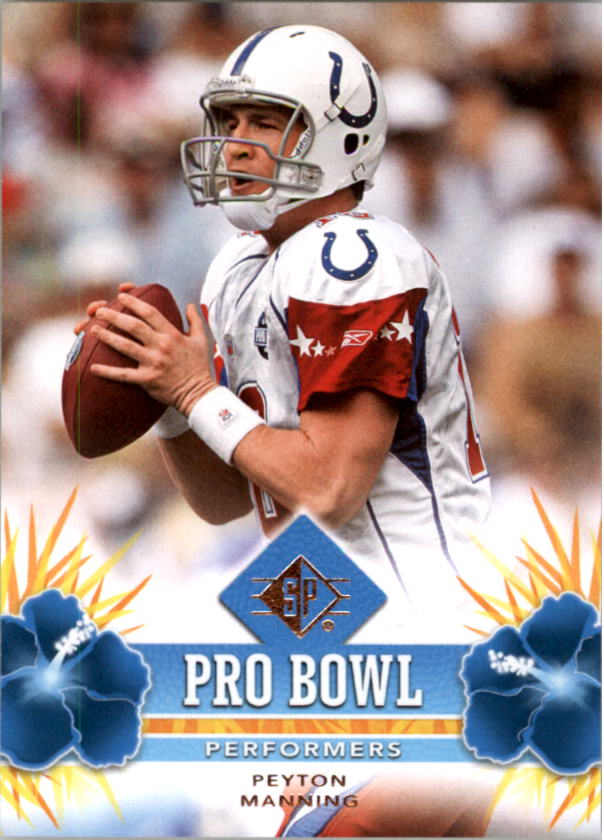 2008 SP Authentic Retail Pro Bowl Performers #PBP33 Peyton Manning