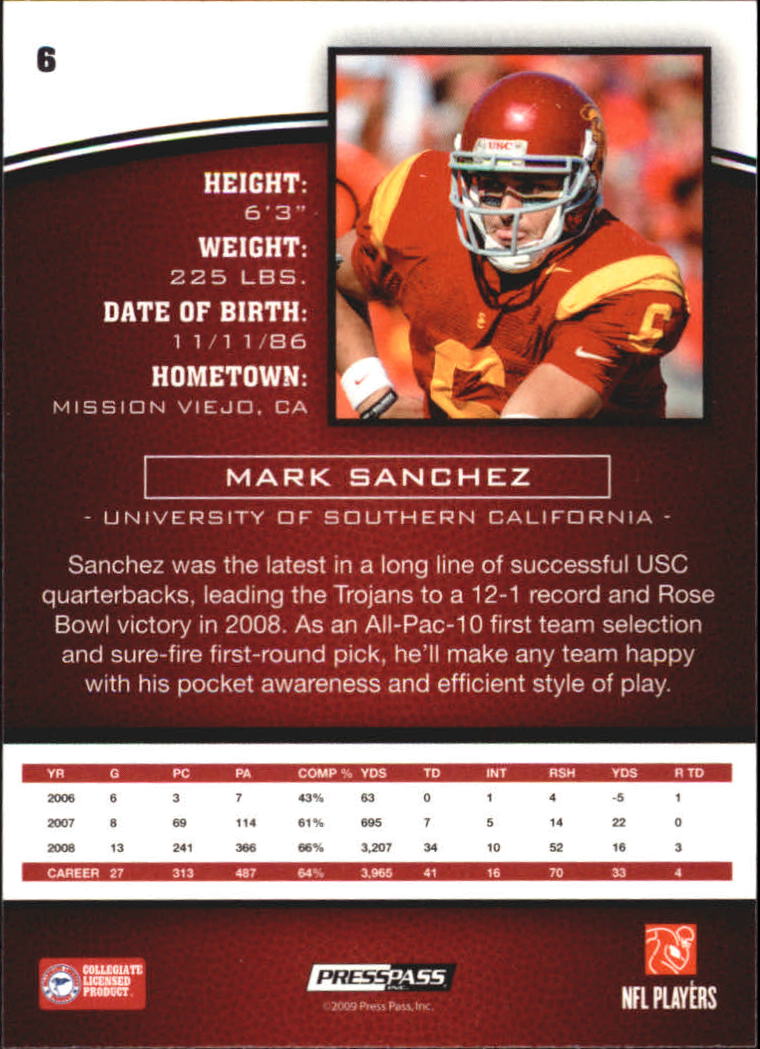 2009 Press Pass Football Cards - Picture 5 of 39