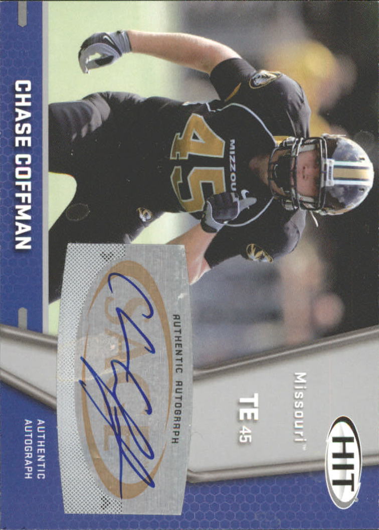 2009 SAGE HIT Autographs Silver #45 Chase Coffman