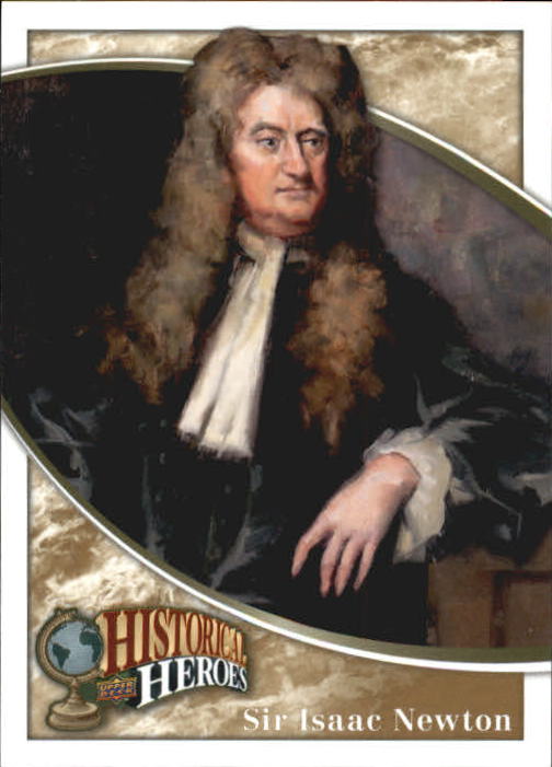 2009 Upper Deck Heroes #348 Sir Isaac Newton