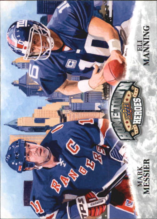 2009 Upper Deck Heroes #484 Eli Manning HH/Mark Messier