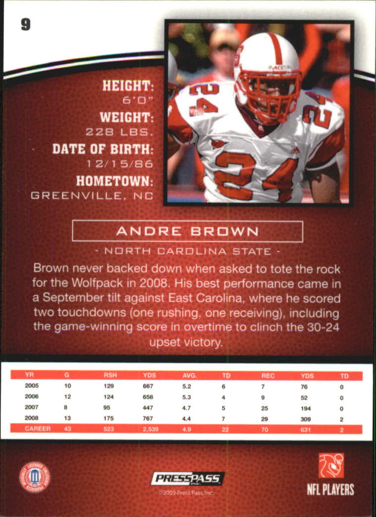 2009 Press Pass Football Cards - Picture 39 of 39