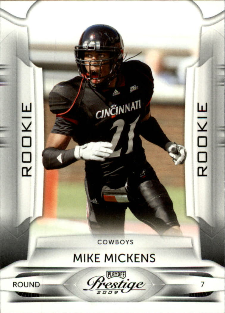 2009 Playoff Prestige #178 Mike Mickens RC