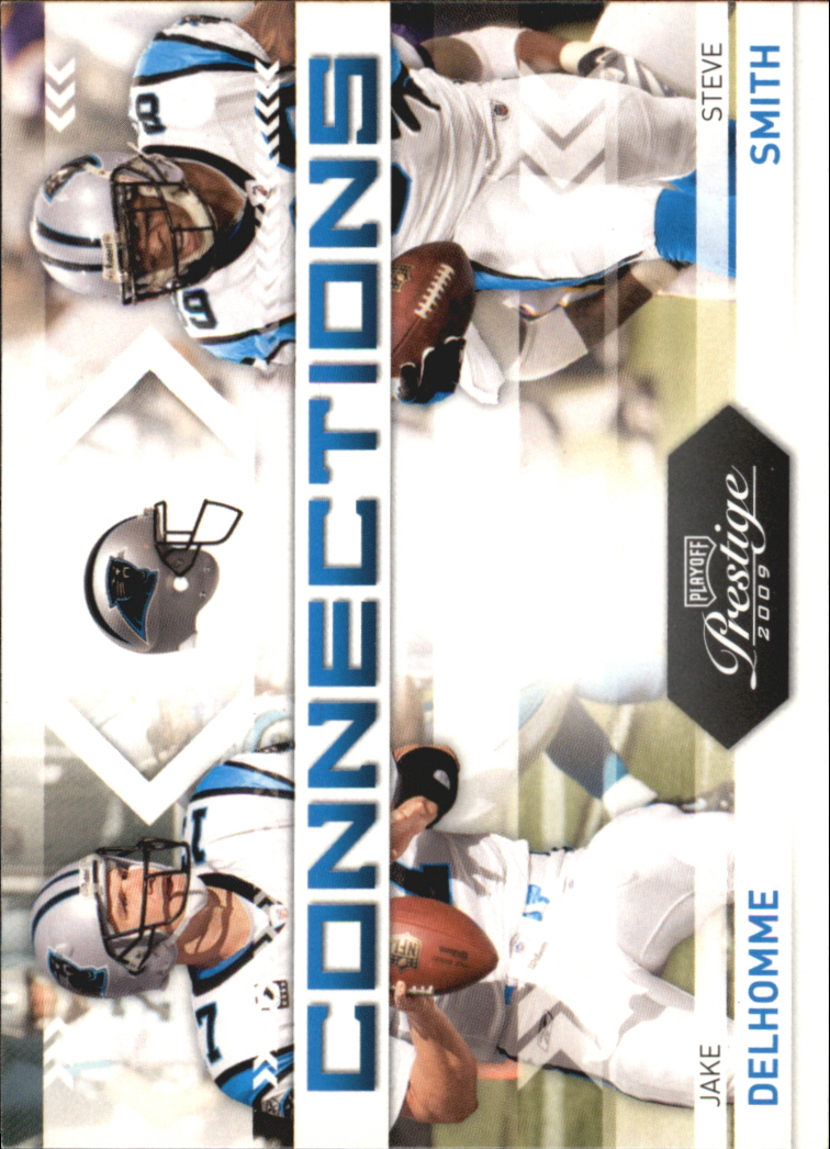 2009 Playoff Prestige Connections #10 Jake Delhomme/Steve Smith