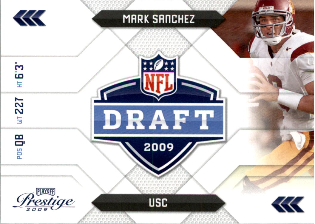 2009 Playoff Prestige NFL Draft #17 Mark Sanchez